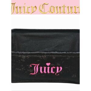 Juicy Couture Home Signature Logo Velour Decorative Storage Basket